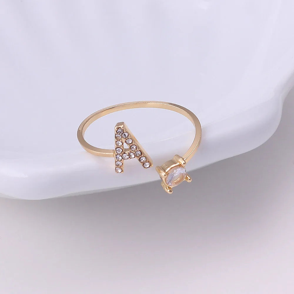 Bague Lettre Zoé
