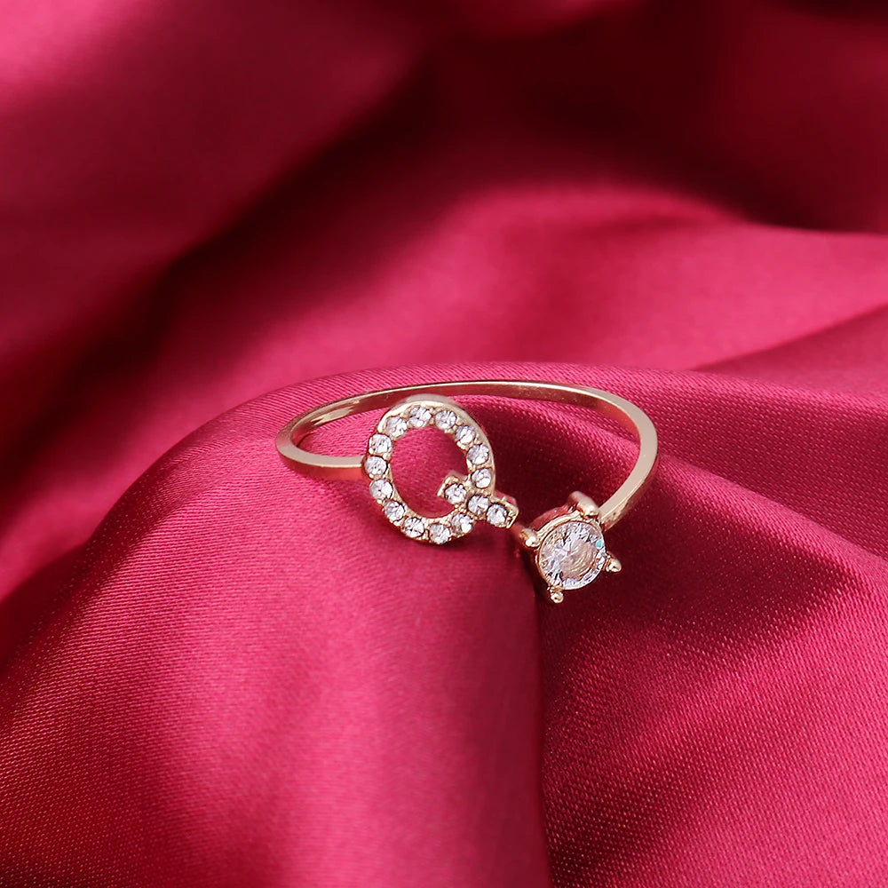 Bague Lettre Zoé