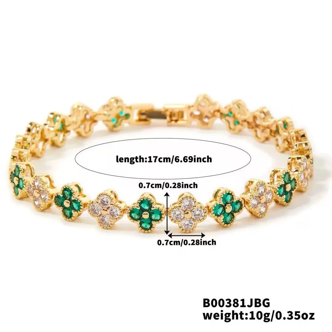Bracelet trèfle"