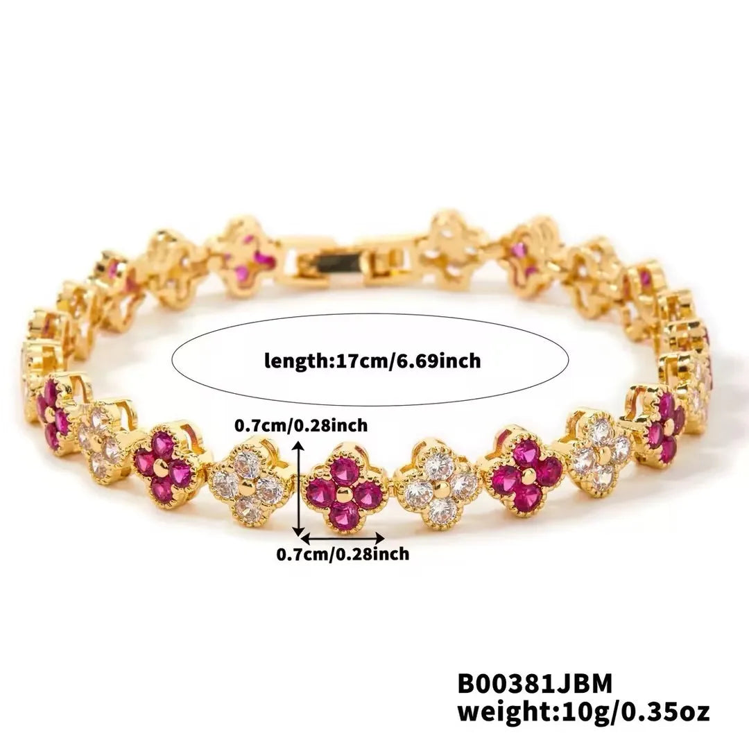 Bracelet trèfle"