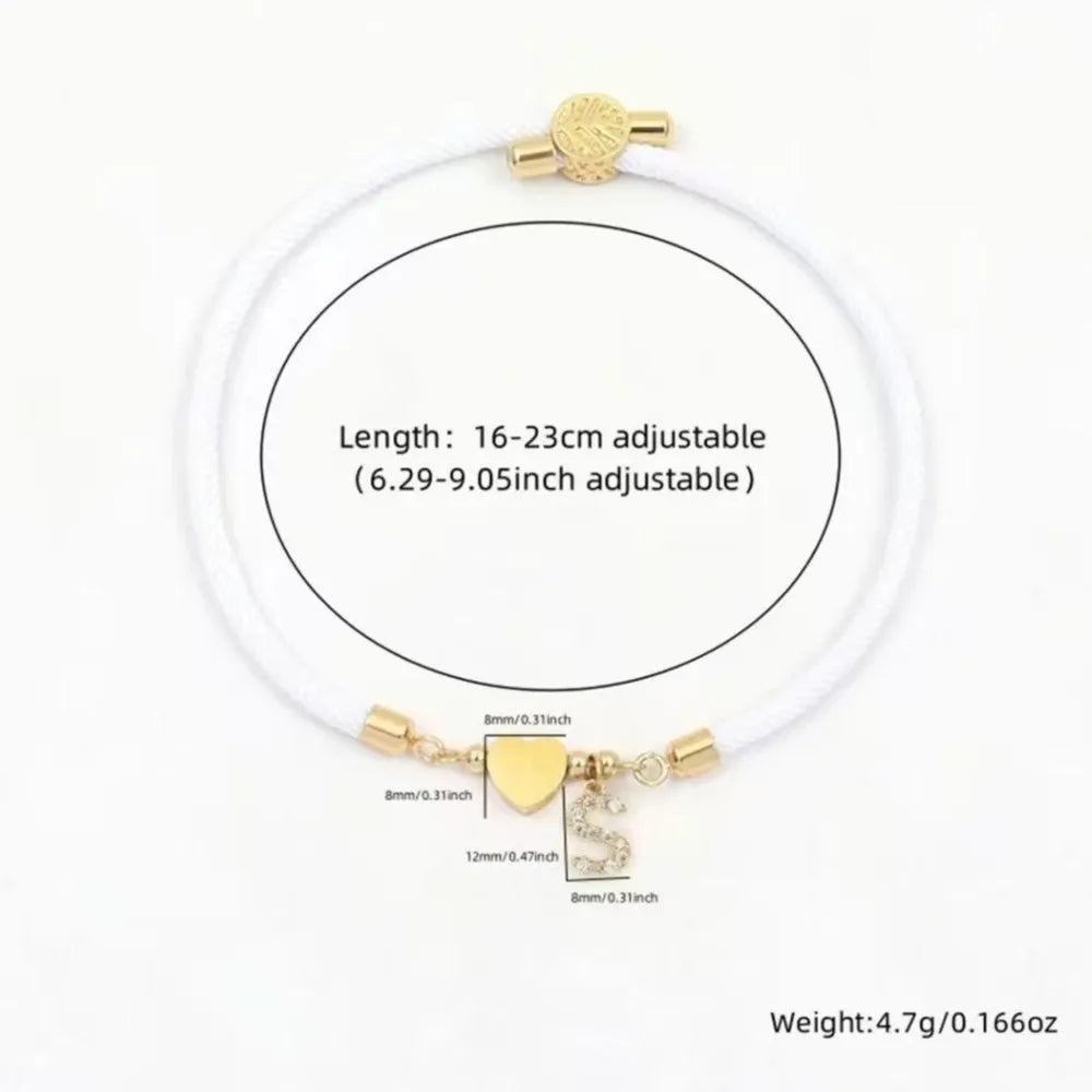 bracelet initiale