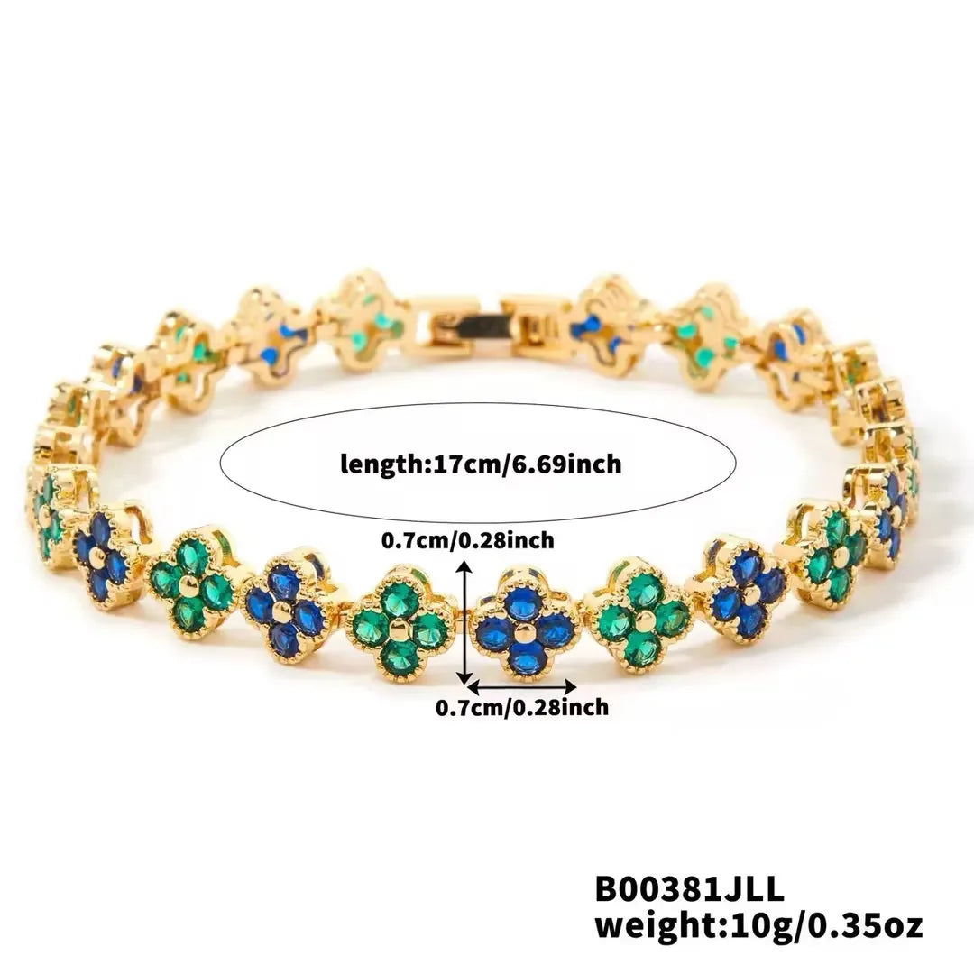 Bracelet trèfle"